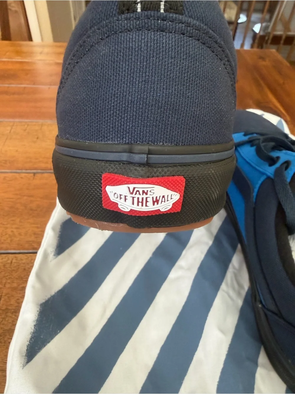 VANS Old Skool Navy Blue/Royal Blue Mens Sneakers Size 10.5 Brand New